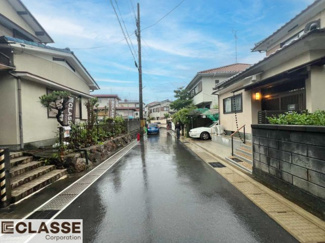 【前面道路含む現地写真】 | 宇治市広野町寺山　売土地　建築条件無し