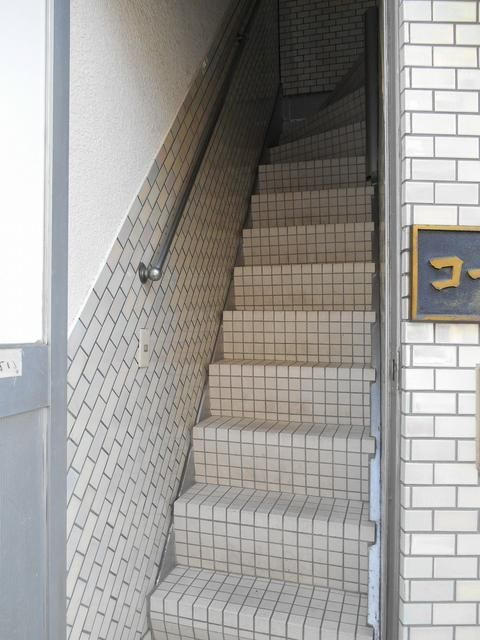 コーポ玉一のエントランス