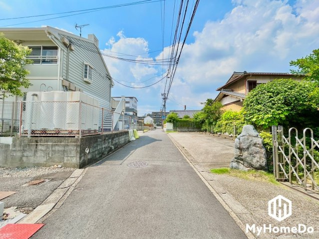 守山区森孝4丁目の前面道路含む現地写真