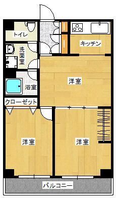 洋光台ハイツの間取り