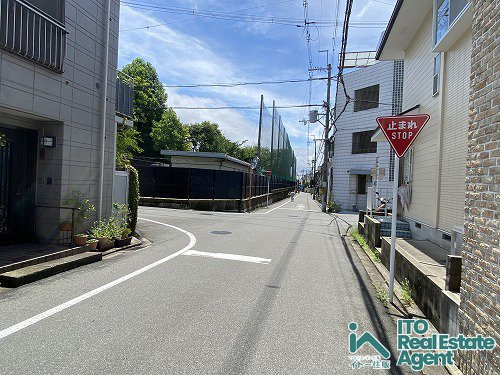 大将軍東鷹司町 土地の前面道路含む現地写真