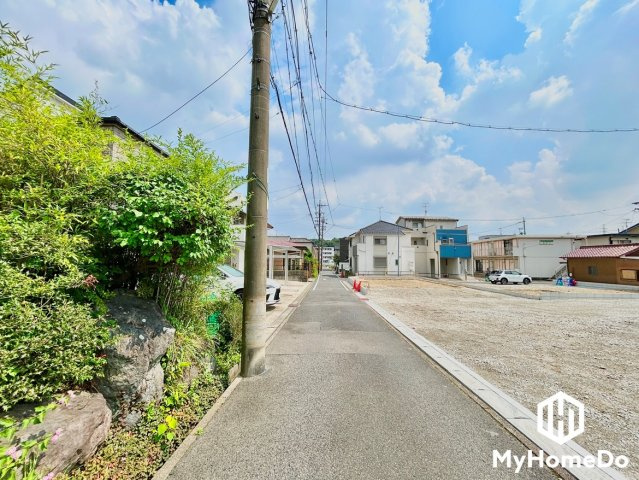 守山区森孝4丁目の前面道路含む現地写真