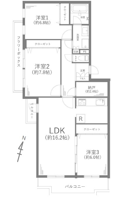 港南台パーク・ホームズの画像