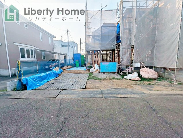 水戸市住吉町1期　新築戸建の駐車場