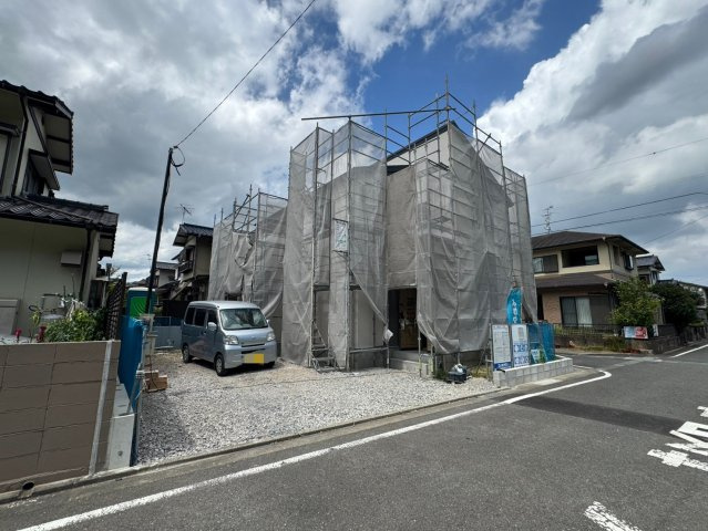 Adoble+ーアドブル＋小倉南区徳吉東4丁目3期　【小倉南区　新築戸建て】の外観|現地撮影　2026,8,30　Adoble+ーアドブル＋小倉南区徳吉東4丁目3期　【小倉南区　新築戸建て】