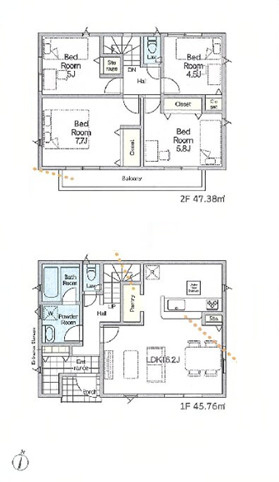 藤沢市大鋸第２３　新築戸建　全４棟2号棟