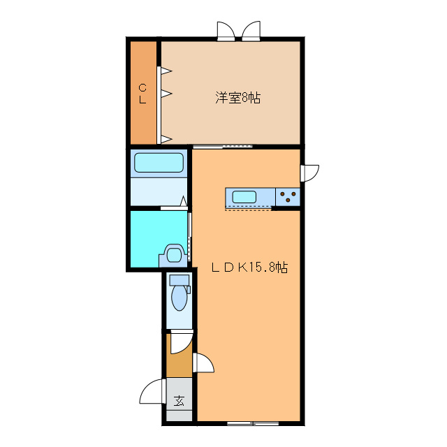 Brote（ブローテ）の間取り