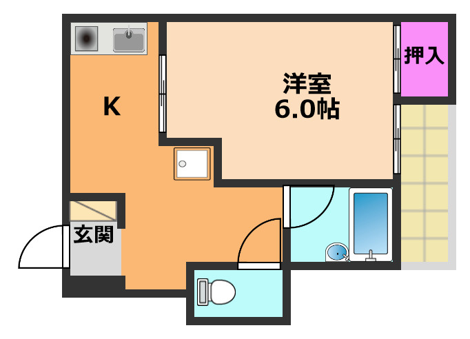 ランプの間取り