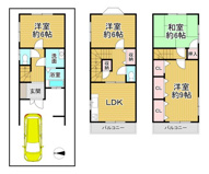 堺市北区奥本町 中古戸建の画像