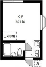 【間取り】 | 三軒茶屋アサカハイツＢ棟