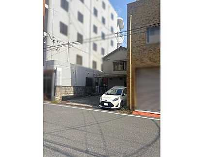 中区羽衣町の前面道路含む現地写真