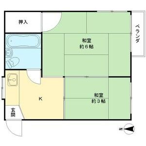 【間取り】 | ハイツ桂南