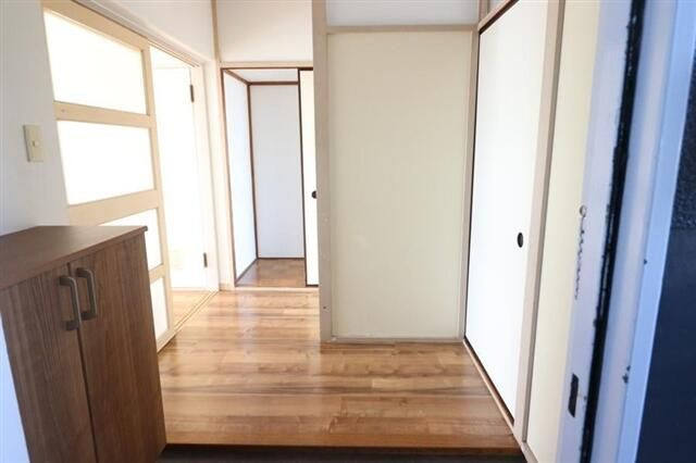 カーム北柏の玄関|落ち着いた玄関です