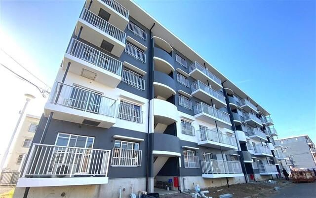 カーム北柏の外観|外観は落ち着いています
