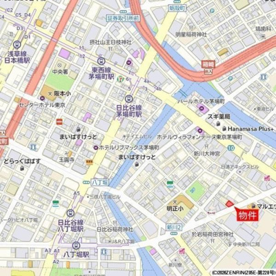 【地図】 | ロアール茅場町 