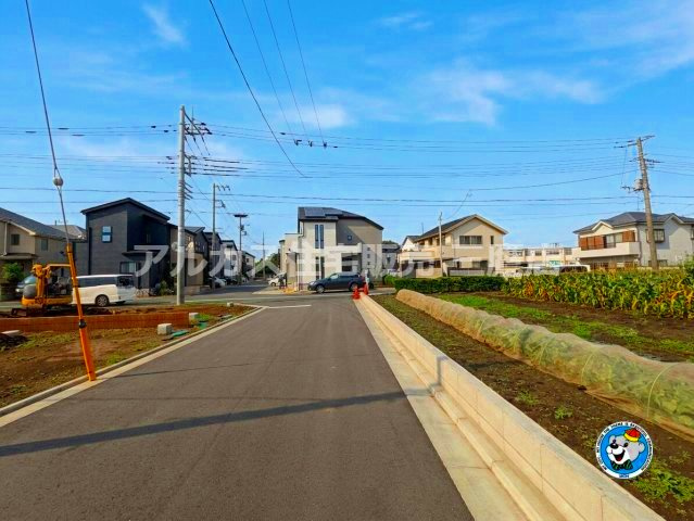 西武新宿線 花小金井駅16分 新築戸建 西東京市芝久保町3丁目の前面道路含む現地写真