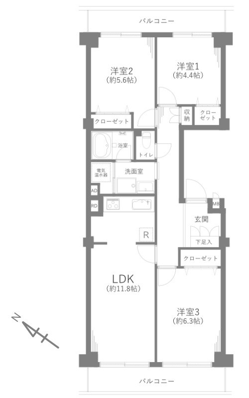 大宮平和台マンションA棟