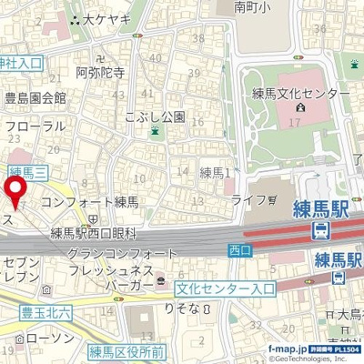 【地図】 | 菱和パレス練馬