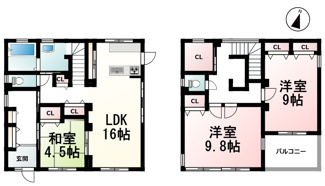 【間取り】 | 草津市追分南7丁目