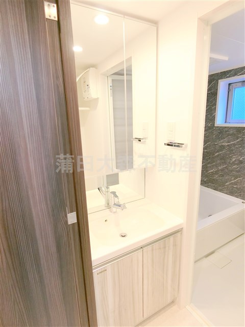 ルフレグランデ多摩川の洗面所|洗面脱衣所　独立洗面台