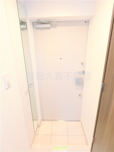 ルフレグランデ多摩川の玄関