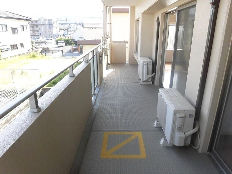 TOHOマンションスプラウト那珂川パークサイドのバルコニー