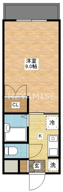 ガーデンコート古川の間取り