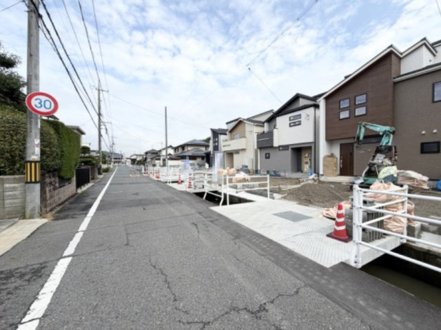【周辺】 | ブルーミングガーデン倉敷市中庄 (全5棟) | 建築中(2026年7月上旬撮影)