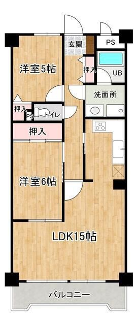ライズウィステリアの間取り