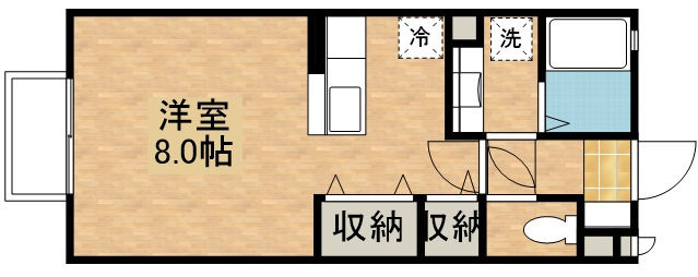 【間取り】 | ハニーコートＦ