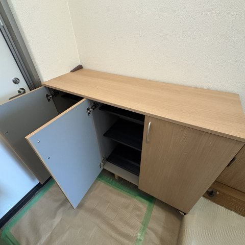 協和アパートの収納