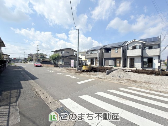 ブルーミングガーデン宇都宮市清原台3丁目の前面道路含む現地写真|前面道路含む現地写真