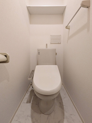 【トイレ】 | メゾン・ド・シャトン | シンプルで使いやすいトイレです
