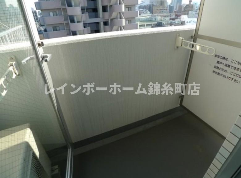 リガーレ本所吾妻橋のバルコニー
