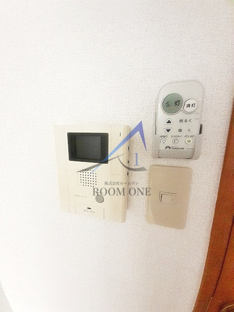 クラウドヒル墨田のセキュリティ|モニター付きインターホンです。