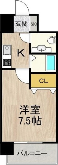 フロンティアタワー名駅南(旧CITY SPIRE 名駅南)の間取り