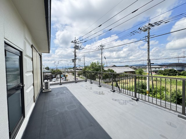 高崎市中里町　中古住宅のバルコニー|高崎市中里町　中古住宅