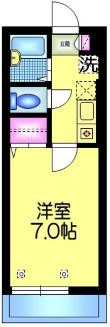 ＳＡＫＵＲＡハイムの間取り|★洋室７帖★