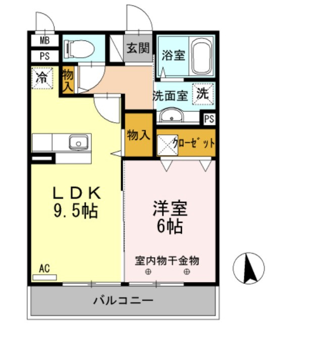 アンドミーワの間取り