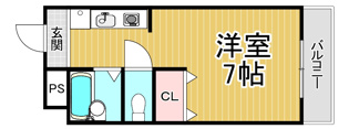 ハイツコンフォートの間取り
