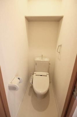 【トイレ】 | シャーメゾンU | シンプルで使いやすいトイレです