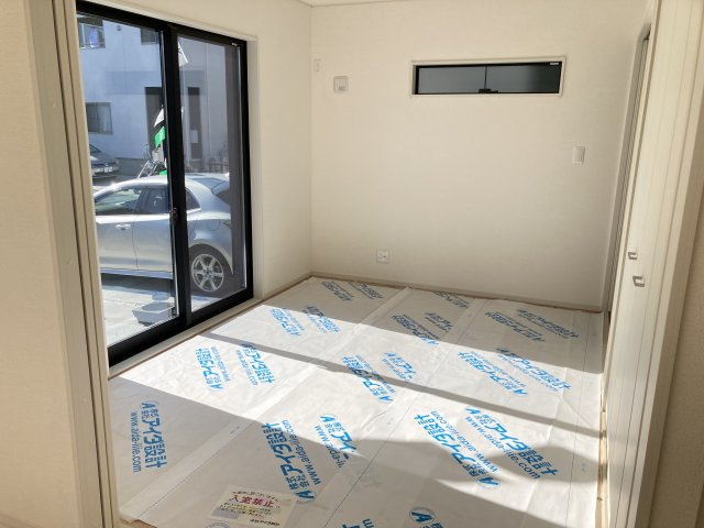 アイタウン前橋市朝倉町3丁目　新築戸建ての和室|【イメージ画像】柔らかい畳が心地よい6帖和室