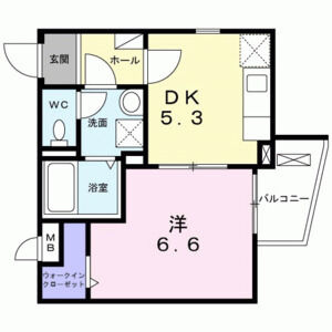 【間取り】 | フォーチュンパークⅢ