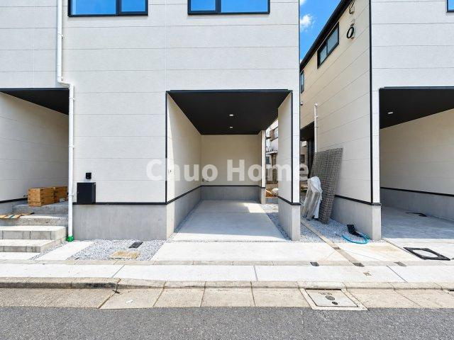 葛飾区金町5丁目新築分譲住宅の駐車場|カースペース