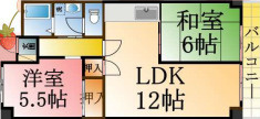 潮見台マンションの間取り