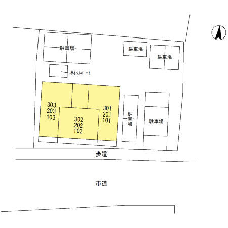 Reposer（ルポゼ）の区画図