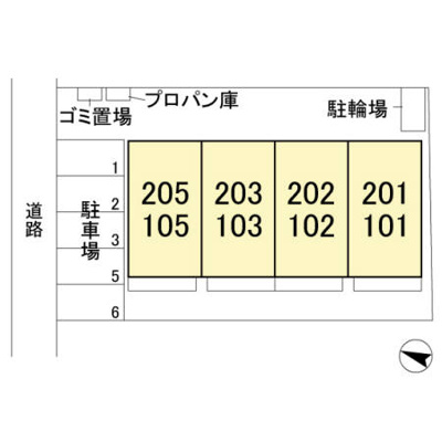 【区画図】 | ヴィラ楓