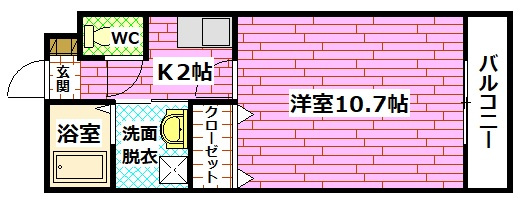 サンライク三好の間取り