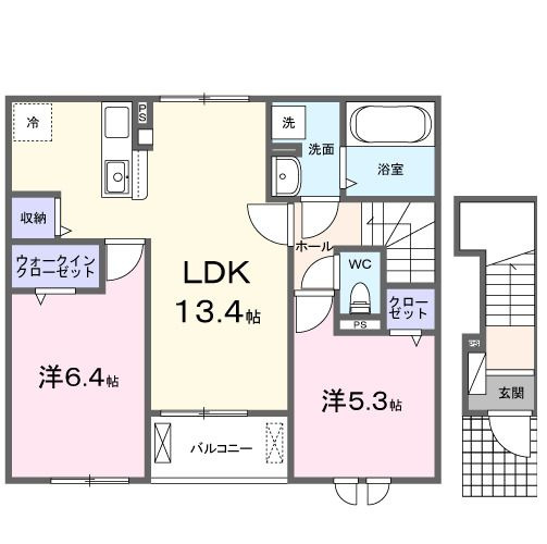 【間取り】 | グランテージ佐原