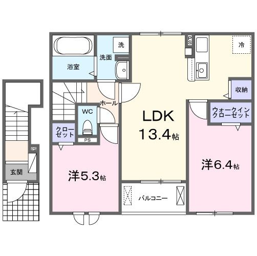 【間取り】 | グランテージ佐原